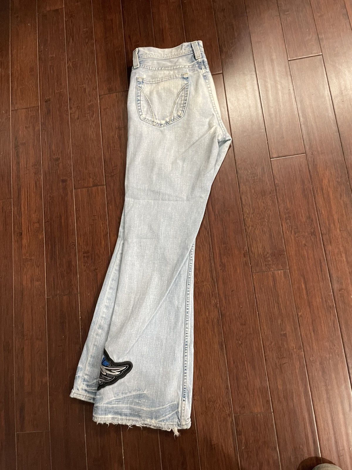 Harley Davidson × Vintage Harley Davidson Jeans Size US 33 - 3 Thumbnail