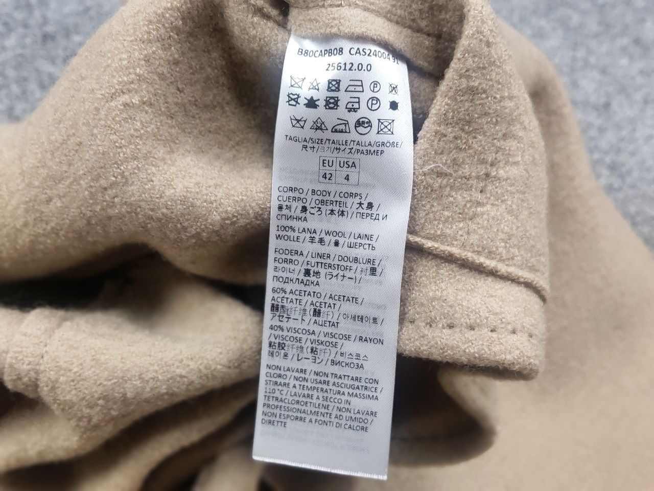 Eleventy Eleventy Design Luxury lana Wool Coat Jacket textured fabric Size S / US 4 / IT 40 - 17 Thumbnail