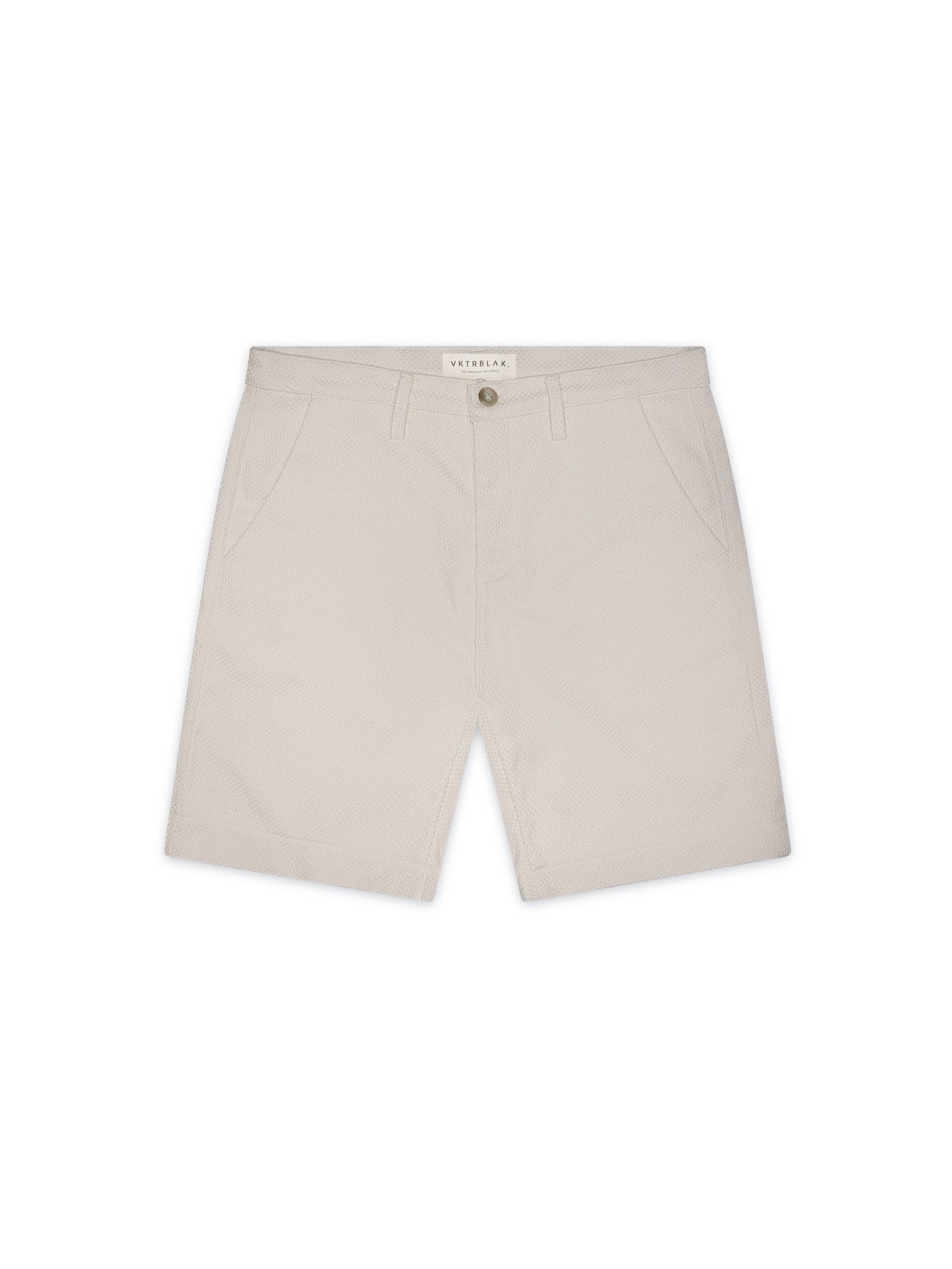 Designer VKTRBLAK Sashiko Short - Crème Size US 30 / EU 46 - 1 Thumbnail