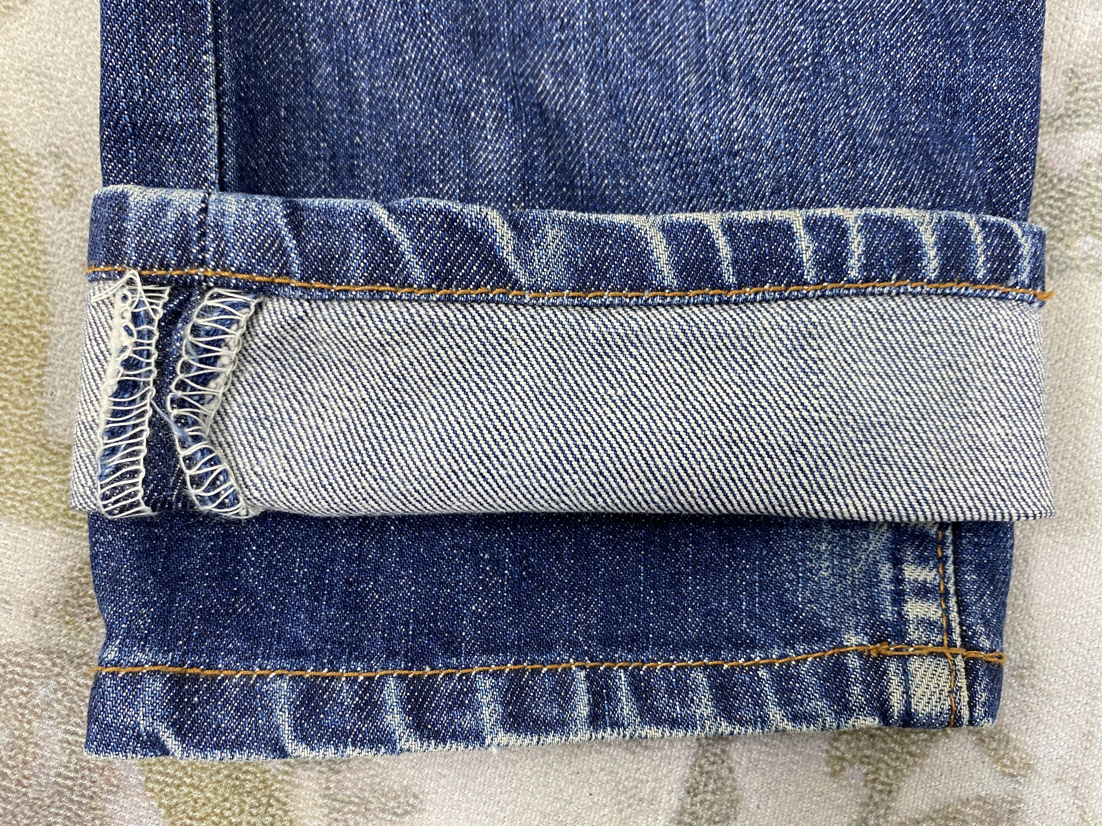 Levi's Blue Vintage Levi's 506 Ripped Denim 26x28.5 -JN213 Size US 26 / EU 42 - 12 Thumbnail