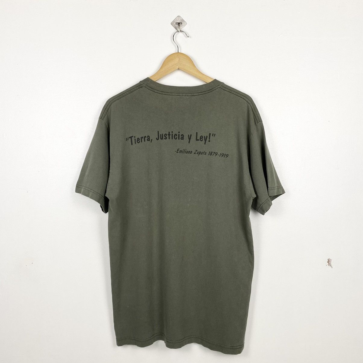 Band Tees × Rage Against The Machine × Vintage 90s Rage Against The Machine Band T-Shirt Size US L / EU 52-54 / 3 - 5 Thumbnail