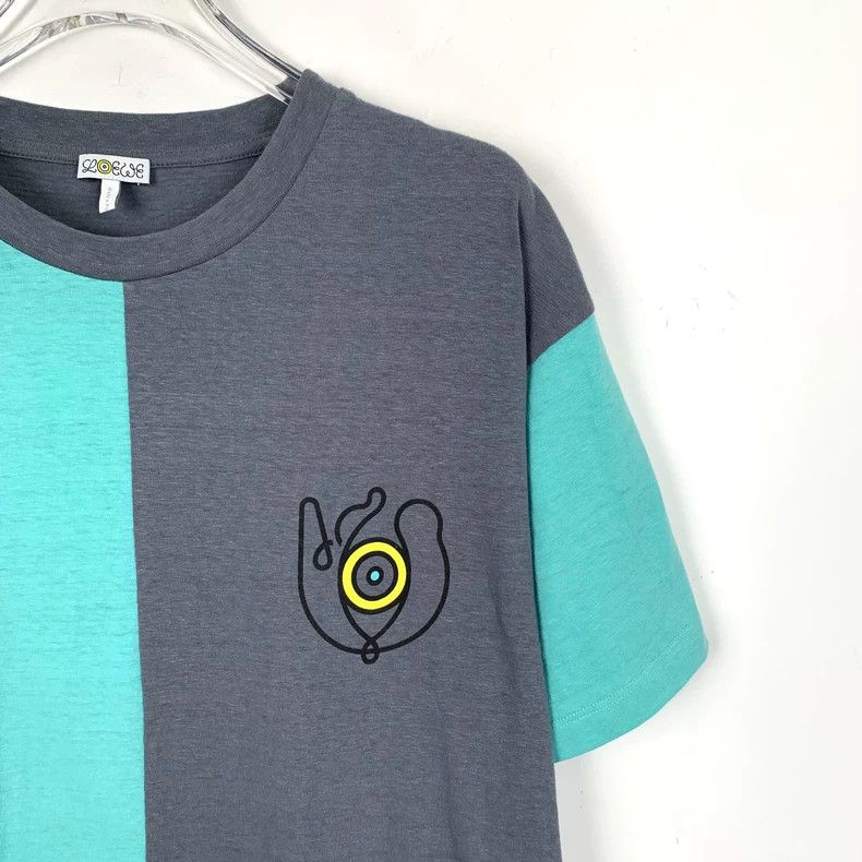 Loewe Loewe Patchwork eye print cotton round neck short sleeve T Size S / US 4 / IT 40 - 3 Thumbnail