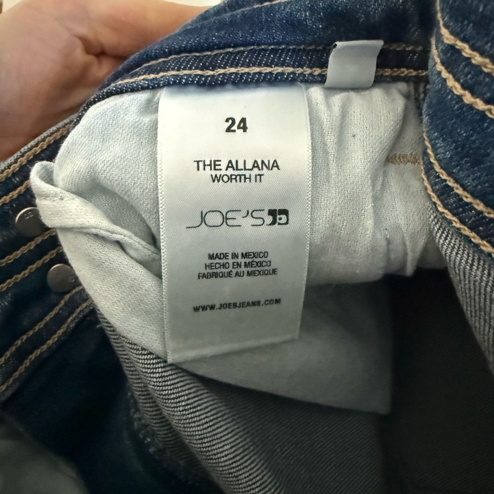 Joe's NEW Joe’s Jeans Allana Wide Leg Ankle - 24 - $248 Size 24" / US 00 / IT 34 - 12 Thumbnail
