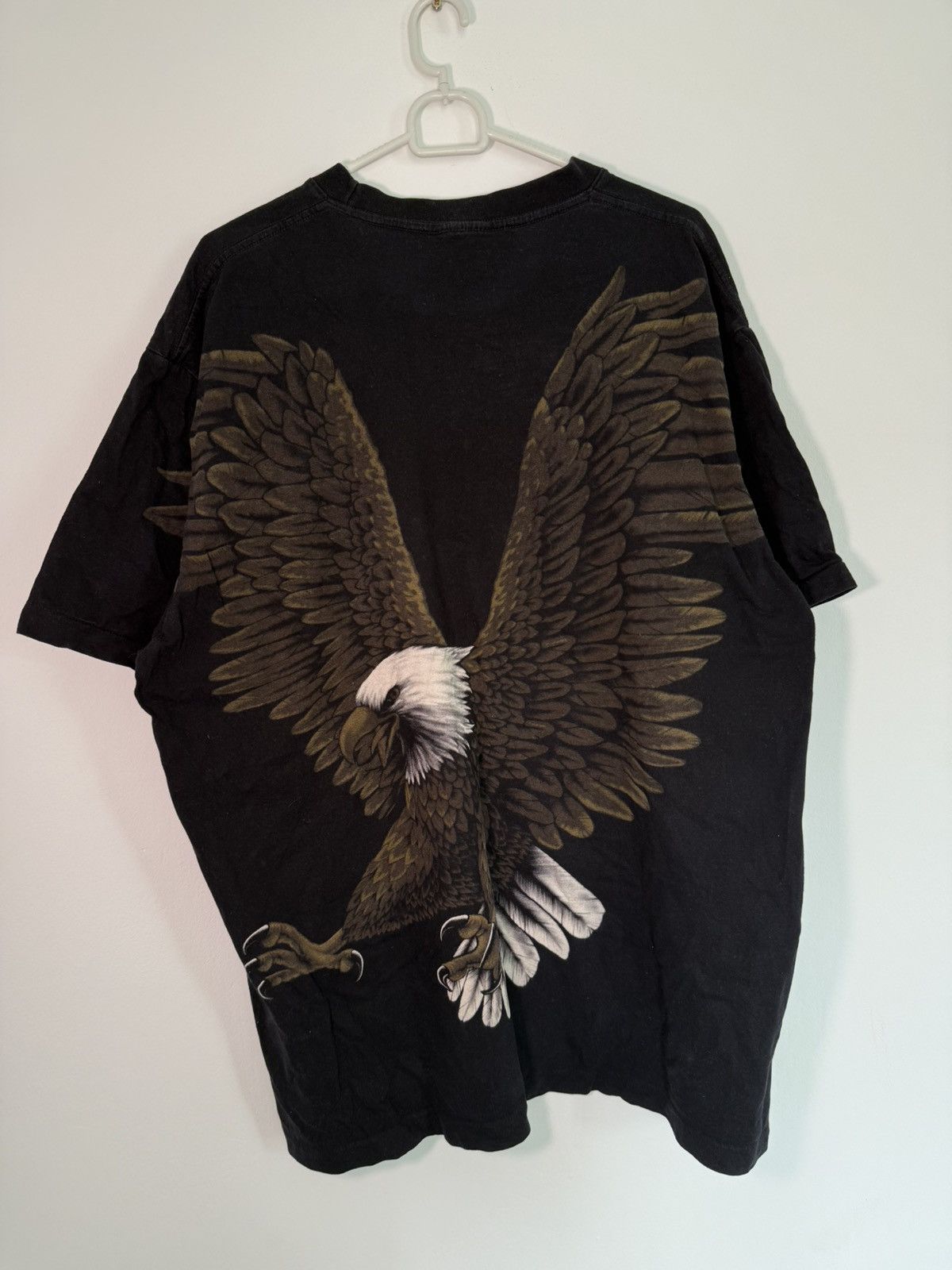 Vintage Liquid Blue American Eagle vintage merch t shirt travis XL Size US XL / EU 56 / 4 - 5 Thumbnail