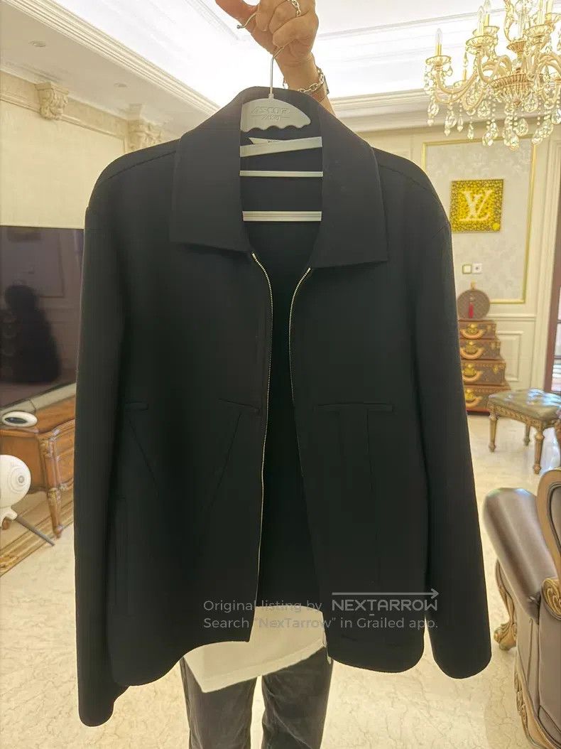 Valentino Valentino Wool and cashmere blend zip jacket Size L / US 10 / IT 46 - 1 Thumbnail
