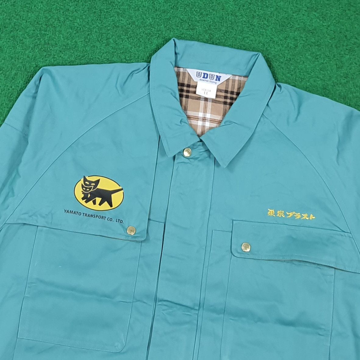 Japanese Brand Vintage Yamato Transport Japan Custom Logo Jacket C288N7 Size US L / EU 52-54 / 3 - 4 Thumbnail