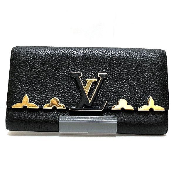 Louis Vuitton Louis Vuitton Louis Vuitton Capucines Long Wallet M64551 Leather Long Wallet M64551 in Great Condition Size ONE SIZE - 1 Thumbnail