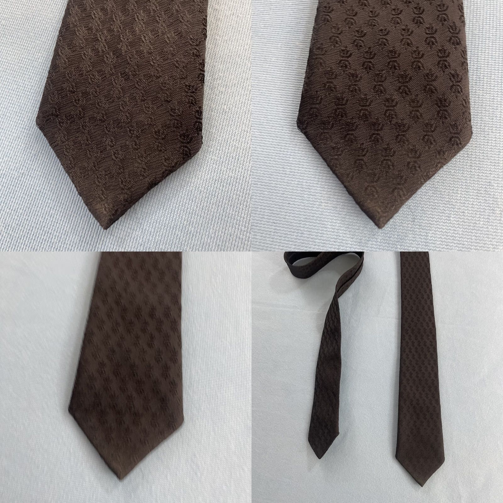 MCM VINTAGE Necktie 50s 60s Donegal Dacron 2" Tie Black Textured Geometry Slim MCM 2x56 Capsule Necktie Size ONE SIZE - 9 Thumbnail