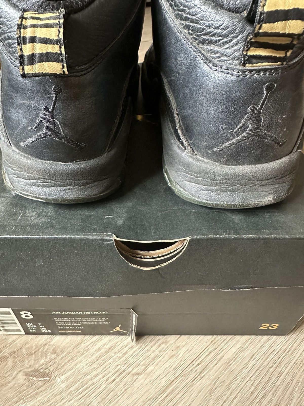 Jordan Brand × Nike Air Jordan Retro 10 - NYC Size US 8 / EU 41 - 8 Thumbnail