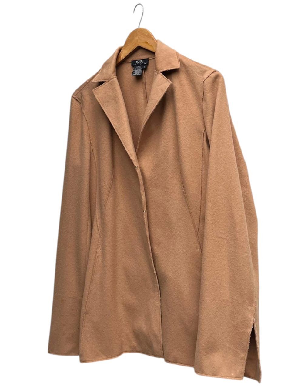 Bcbgmaxazria BCBG Maxazria Collection Cashmere Wool Longline Jacket Size S / US 4 / IT 40 - 5 Thumbnail