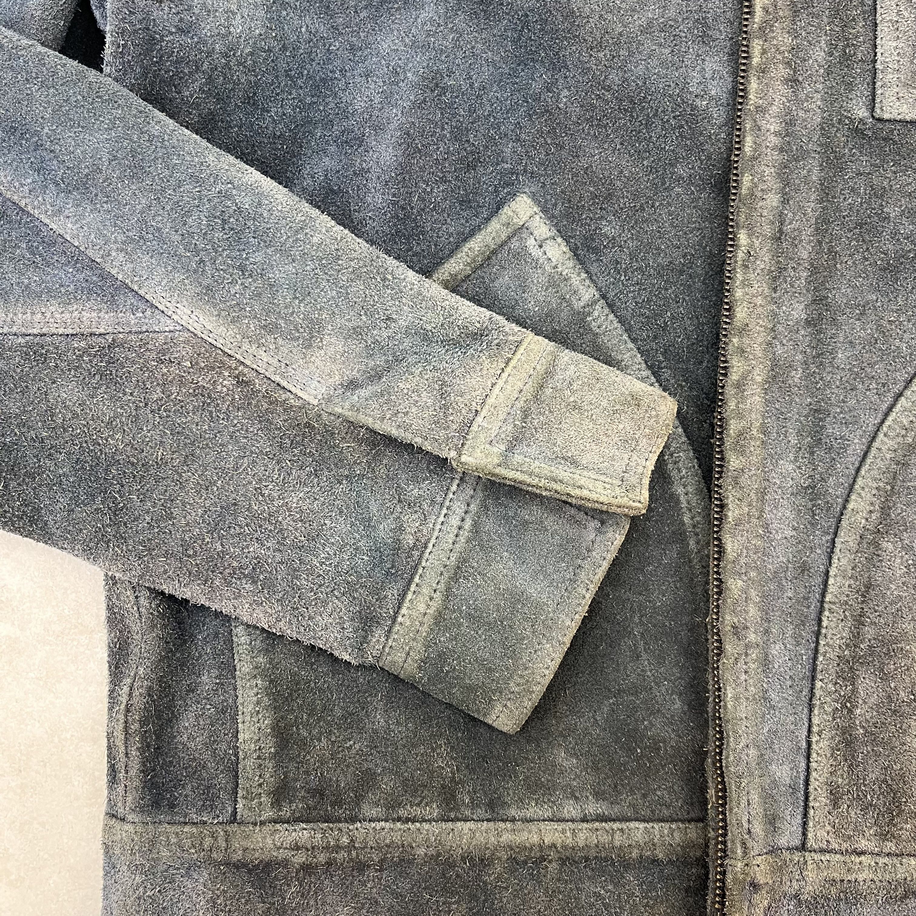 Other Roughout Cow Suede Western Leather Jacket Vintage Streetwear Size US M / EU 48-50 / 2 - 7 Thumbnail