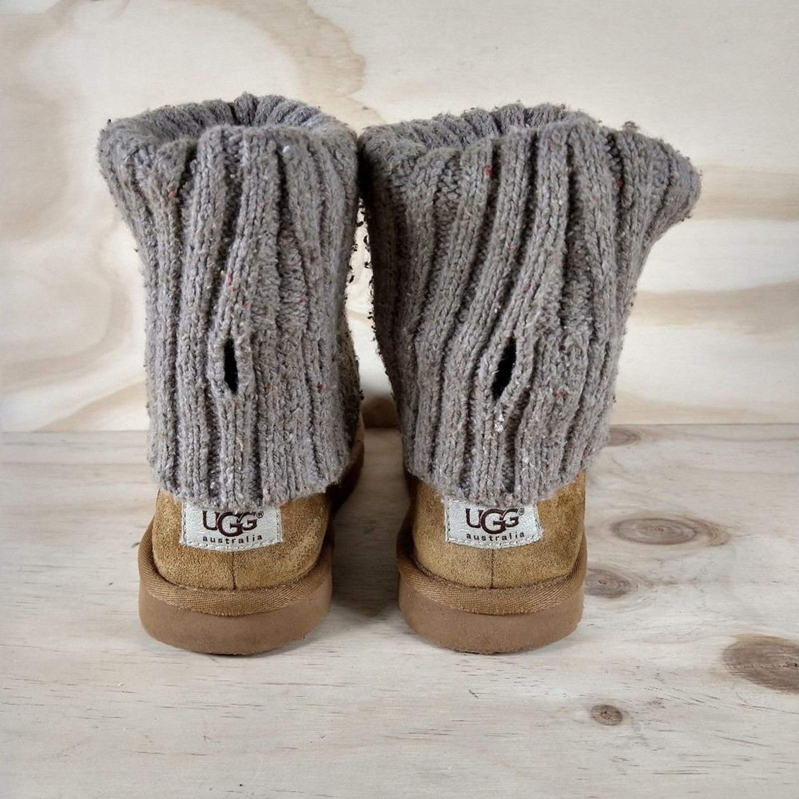 Ugg UGG Australia - ''Cambridge'' - Boots - Brown/Gray Women's 7 Size US 7 / IT 37 - 7 Thumbnail