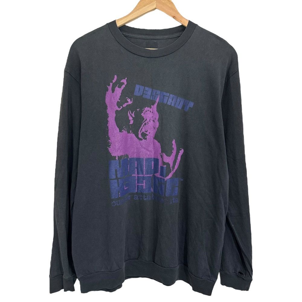 Other Mad Hectic Long Sleeve Crewneck Print T-shirt Cotton T-Shirts DUTY FREE for USA