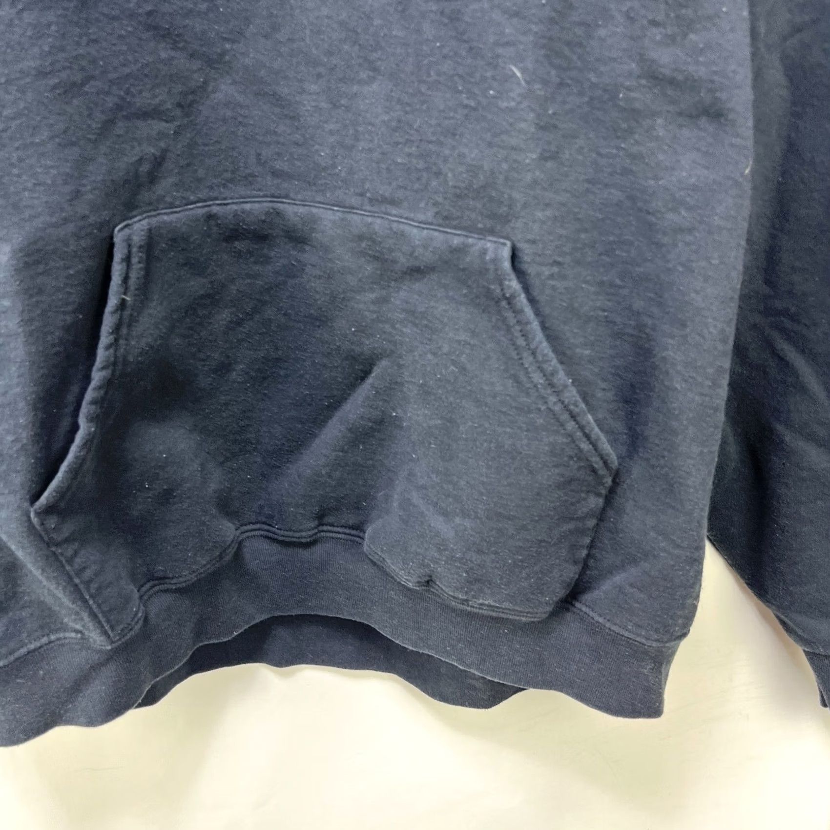Jerzees VINTAGE JERZEES Black Blank Faded Hoodie XL Size US XL / EU 56 / 4 - 3 Thumbnail
