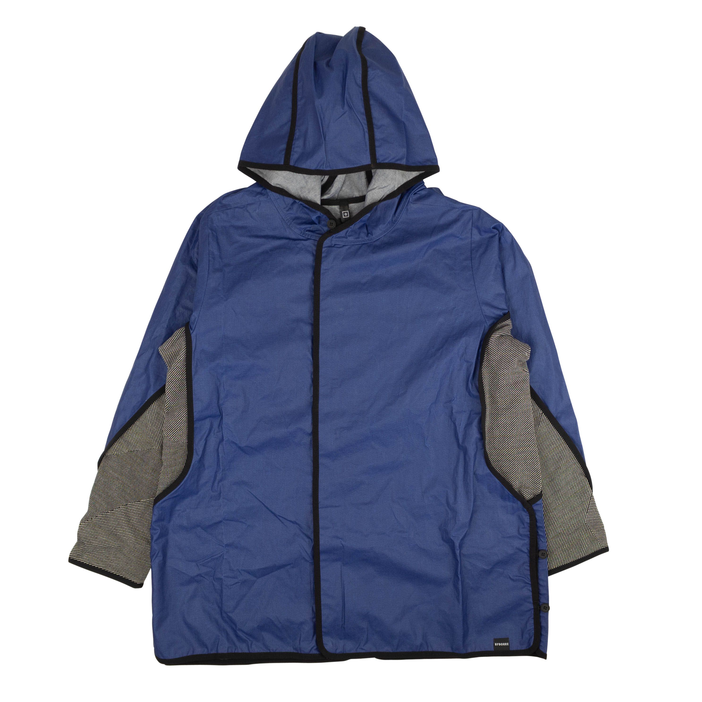 image of Byborre Blue G5 Hooded Jacket Size Xl, Men's