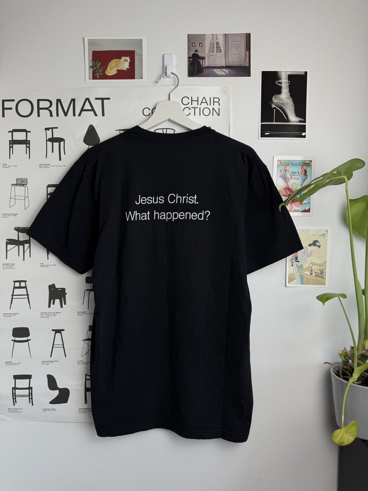 Designer × Supreme Supreme kids Jesus Christ what happened t-shirt L skate rare Size US L / EU 52-54 / 3 - 2 Thumbnail
