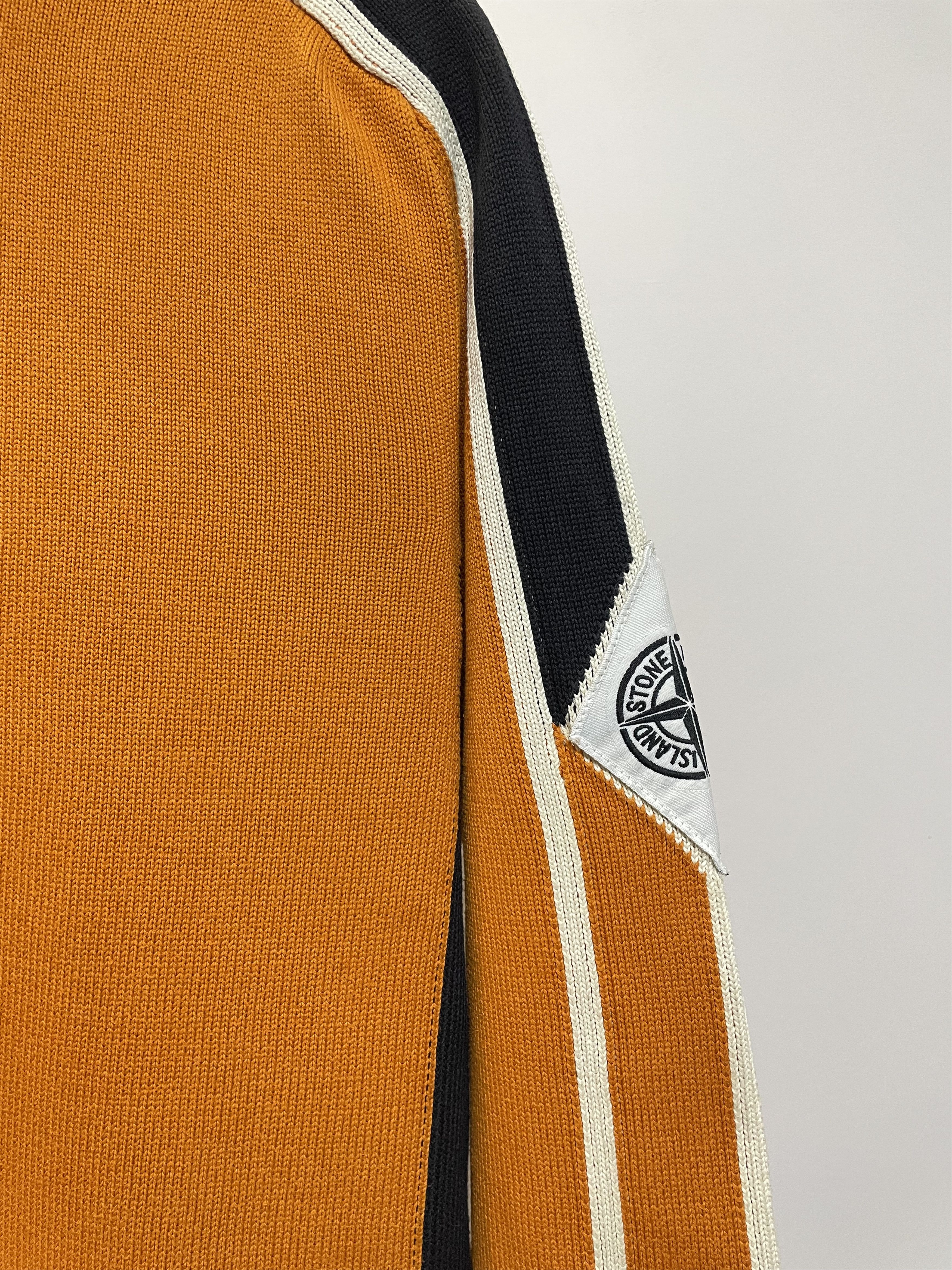 Stone Island STONE ISLAND Vintage Sweater Knit Half Zip Pullover 90s RARE Size US L / EU 52-54 / 3 - 9 Thumbnail