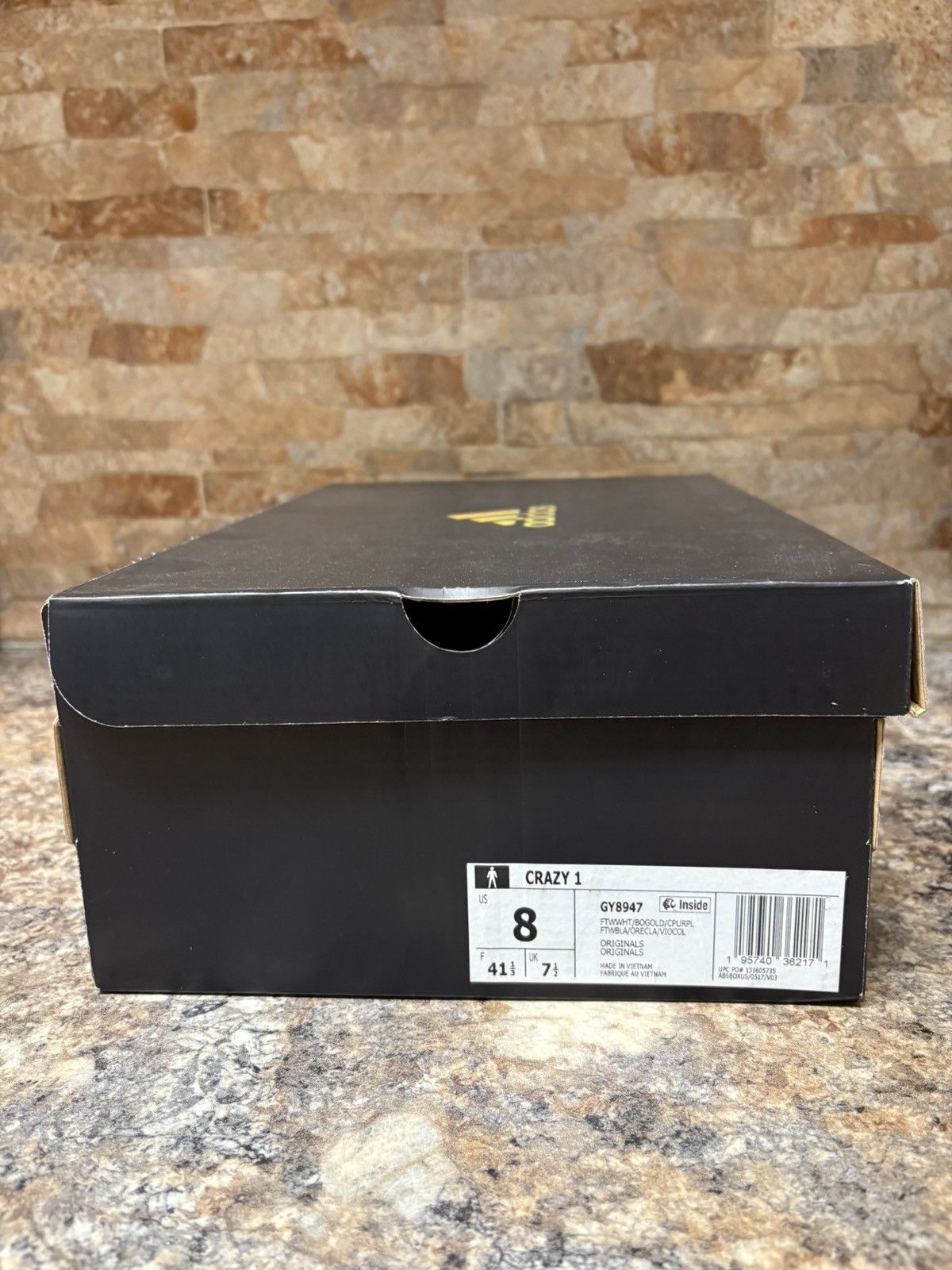 Adidas Adidas Kobe Crazy 1 Lakers Home Size 8 Size US 8 / EU 41 - 10 Thumbnail