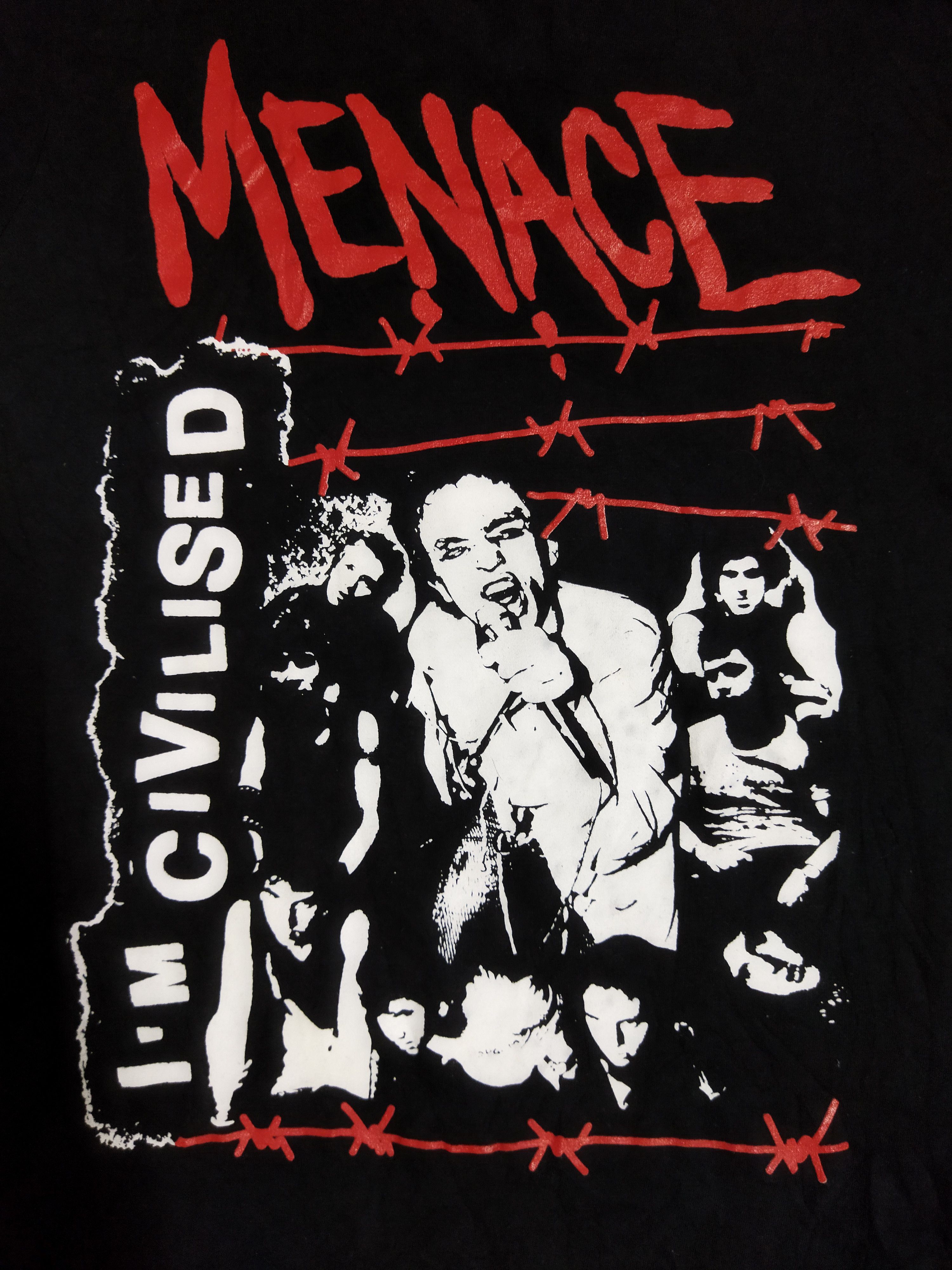 Band Tees Menace Punk Tee Size US S / EU 44-46 / 1 - 2 Thumbnail