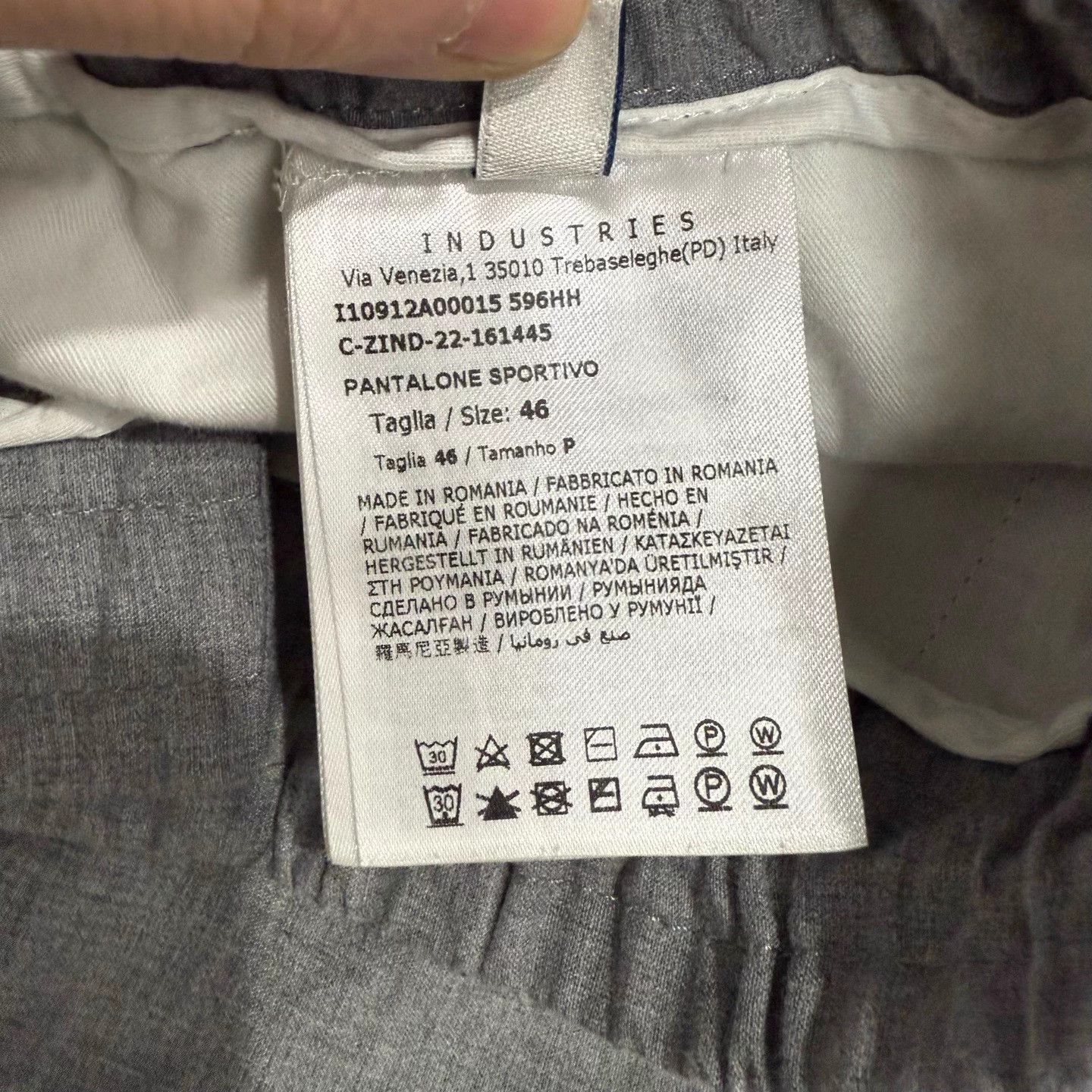 Moncler Moncler Gray Casual Pants 46 99 New Size US 30 / EU 46 - 4 Thumbnail