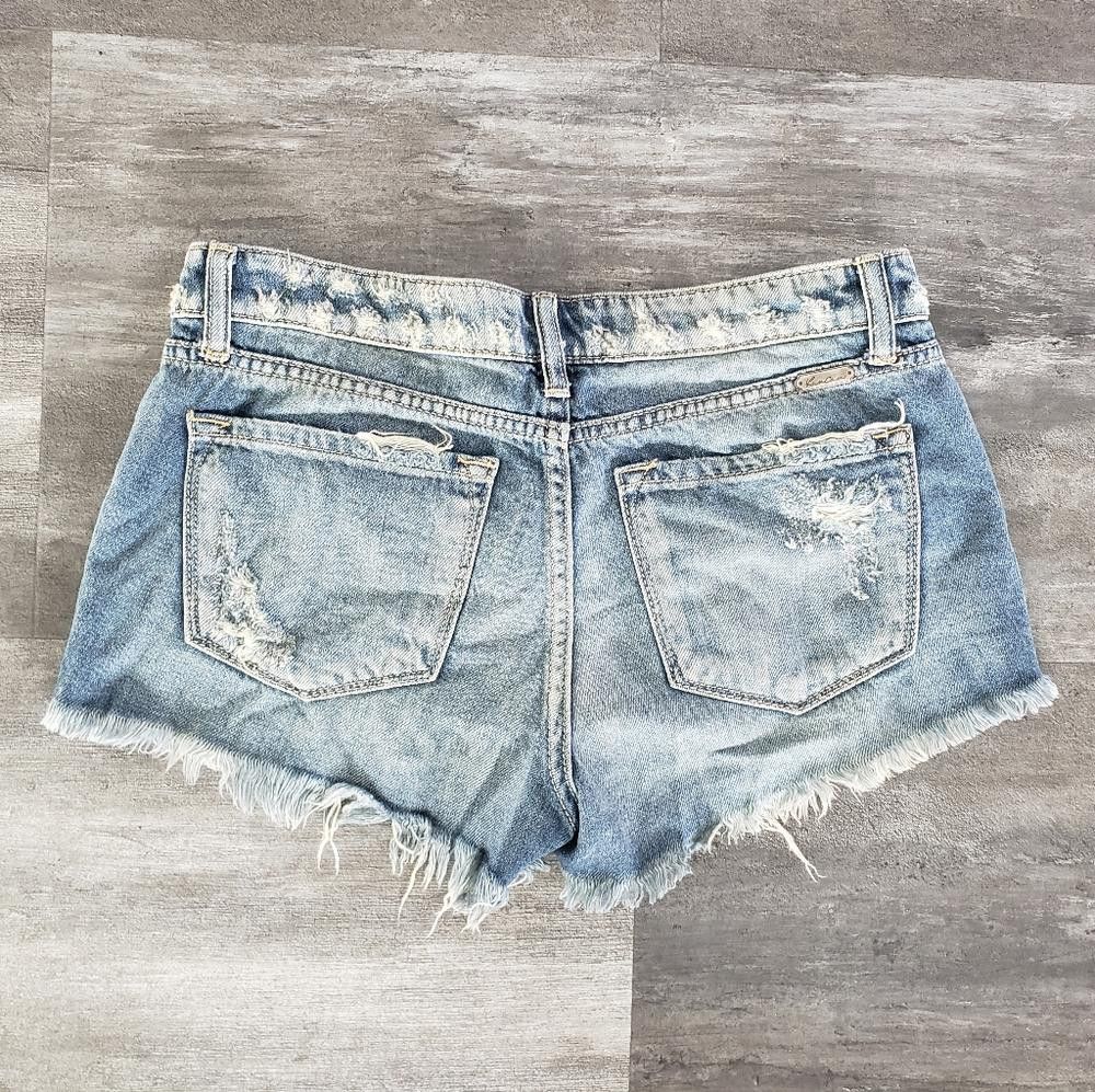 Designer Denim KanCan Mid Rise Boyfriend Short Size 28" / US 6 / IT 42 - 2 Thumbnail
