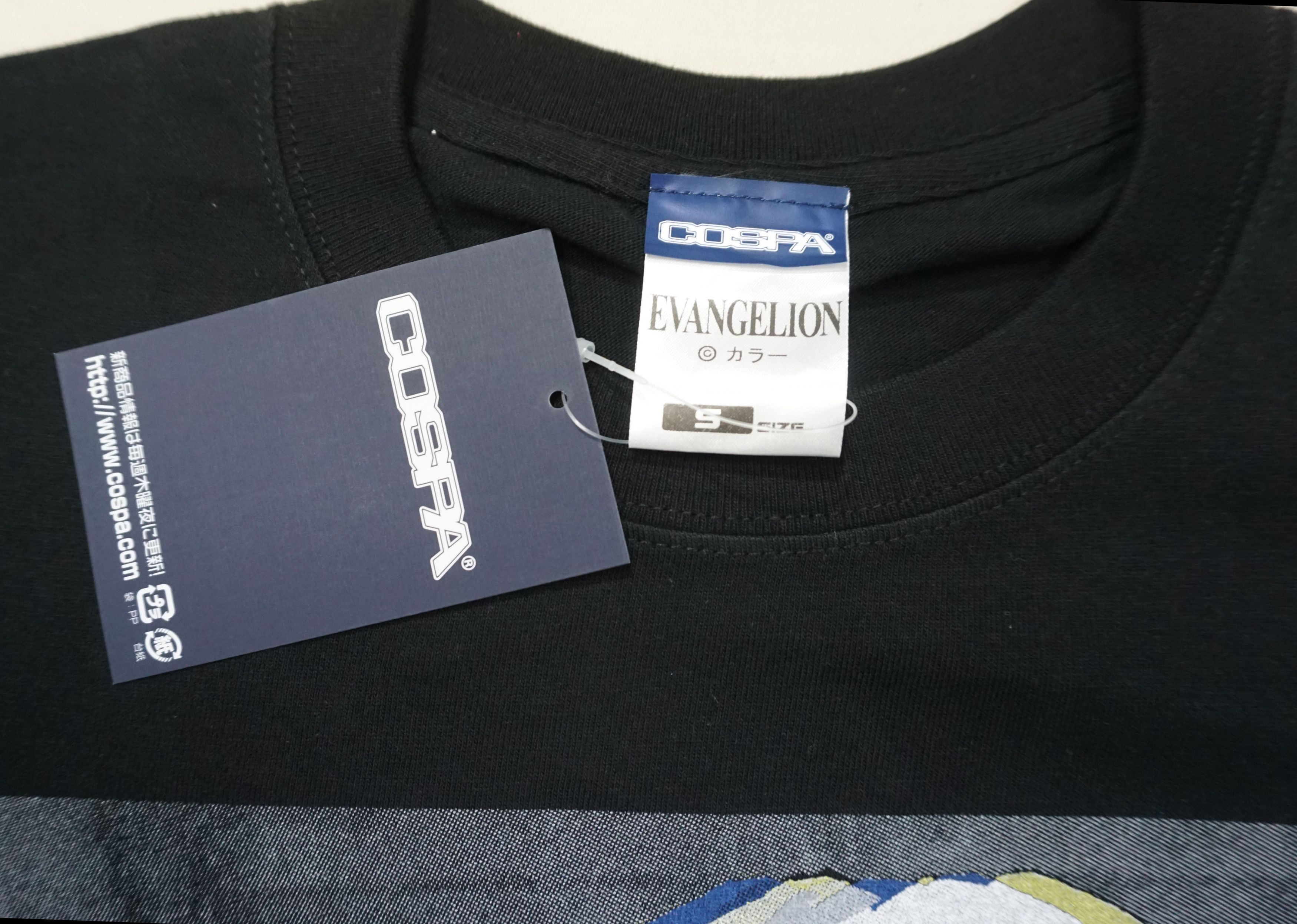 Anime × Japanese Brand 90's Neon Genesis Evangelion "Rei Ayanami" T-shirt New w/tag Size US S / EU 44-46 / 1 - 2 Thumbnail