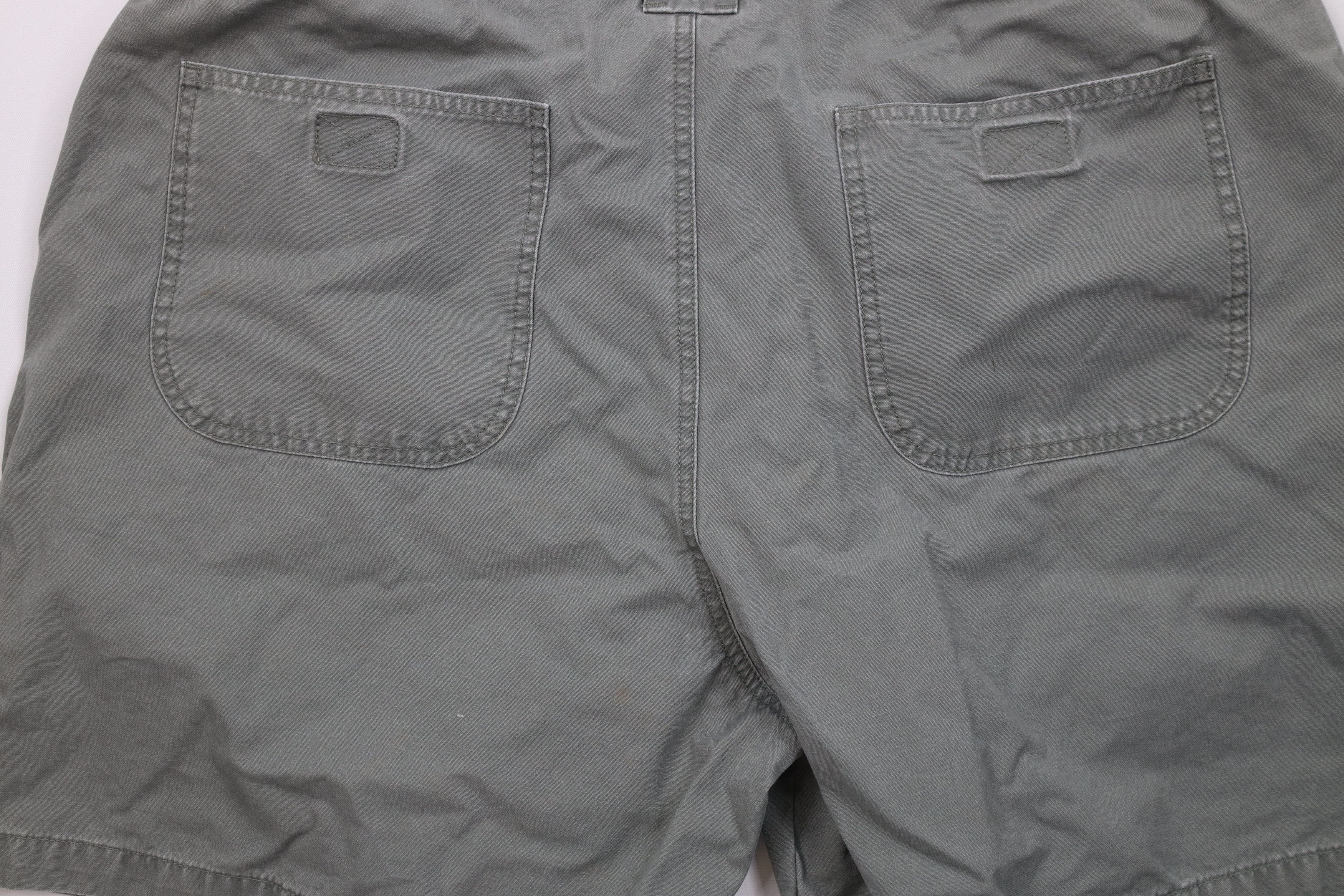 Cabelas Vintage Cabelas Above Knee Hiking Trekking Shorts Green Size US 36 / EU 52 - 11 Thumbnail