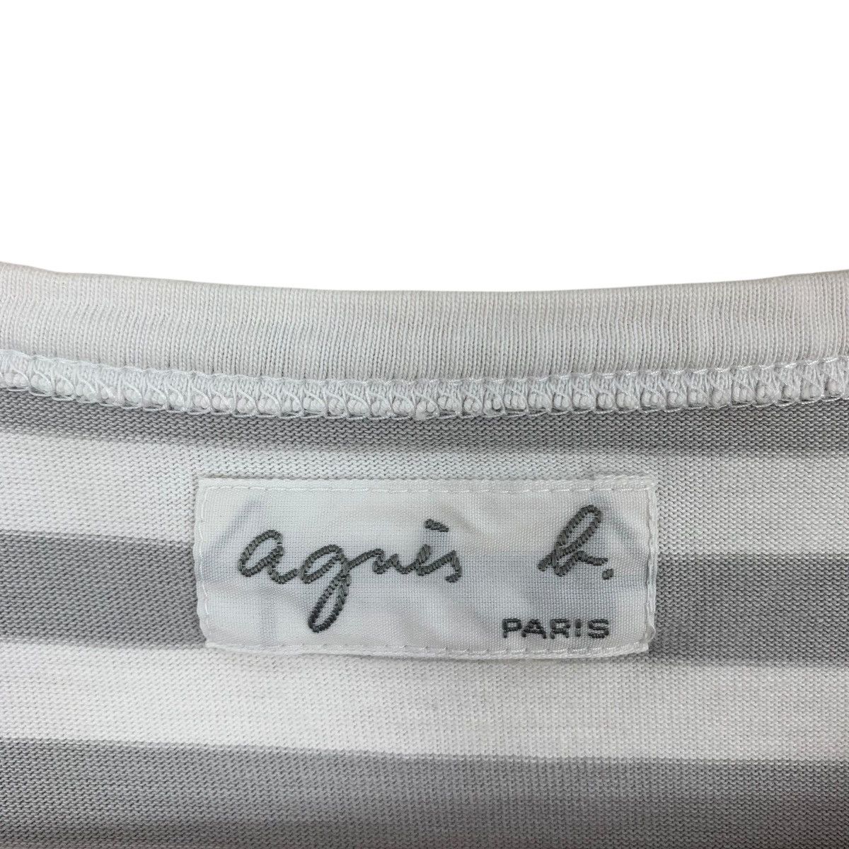 agnes b. AGNES B Paris Stripes Short Sleeve Tshirt Size S / US 4 / IT 40 - 4 Thumbnail