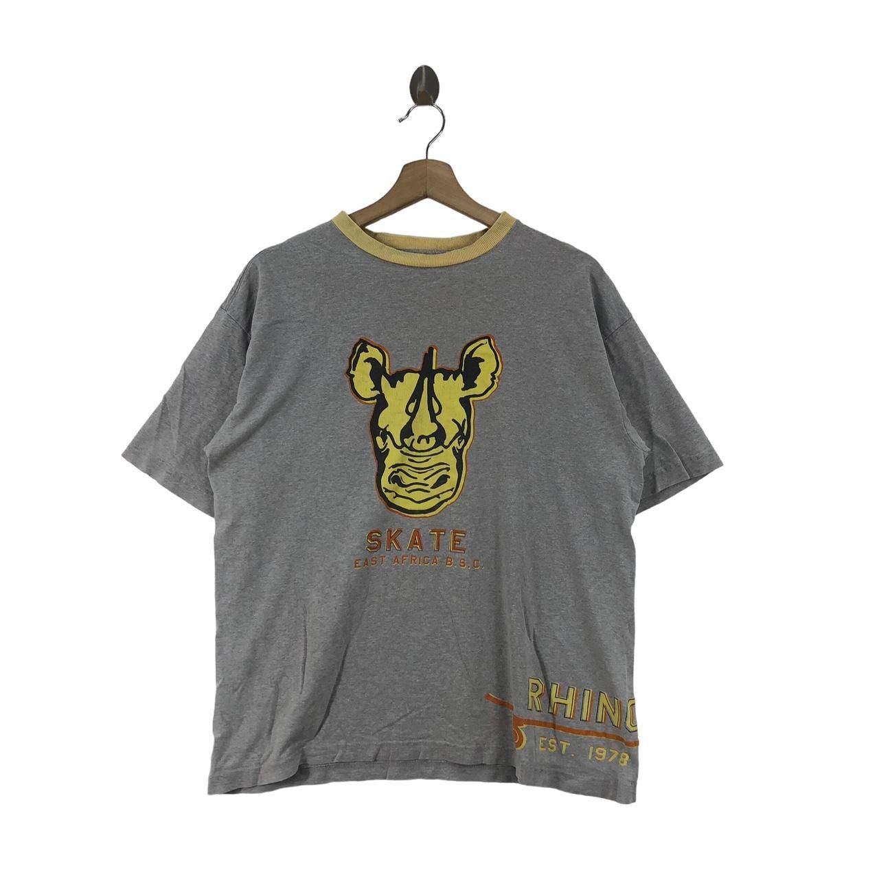 Other Vintage SKATE EAST AFRICA RHINO 34 Rebel Tee Shirt Top Size US M / EU 48-50 / 2 - 1 Thumbnail