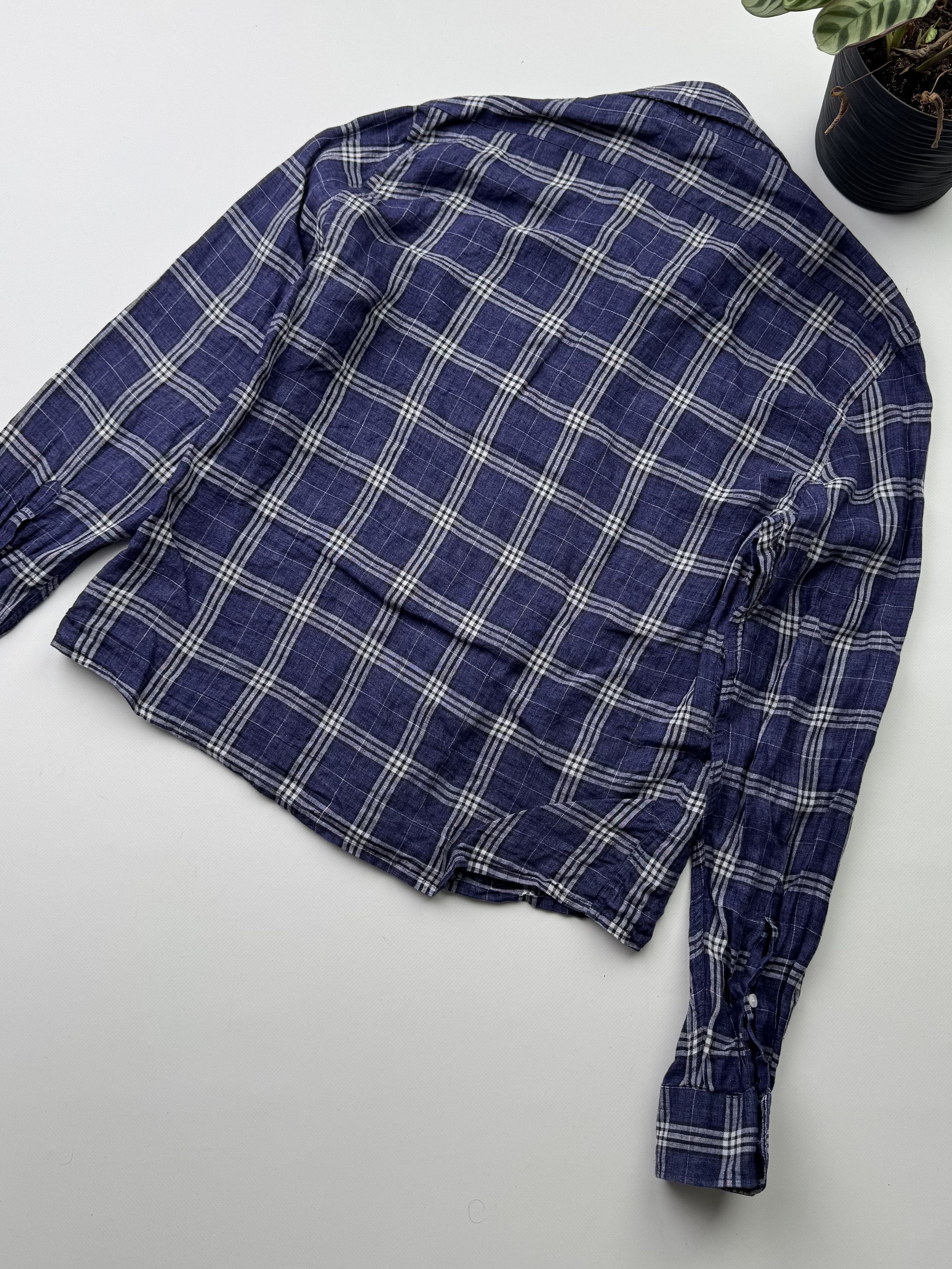 Reiss Reiss Linen Shirt Long Sleeve (145) Size US M / EU 48-50 / 2 - 9 Thumbnail