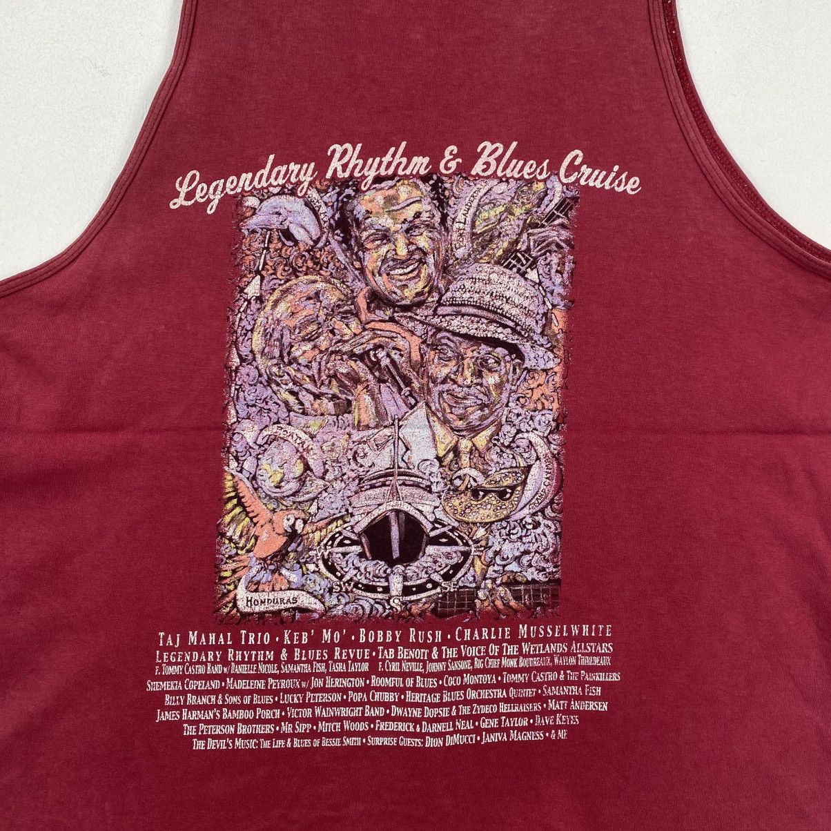 Band Tees Vintage 2015 Blues Cruise Graphic Tank Top L Size US L / EU 52-54 / 3 - 5 Thumbnail