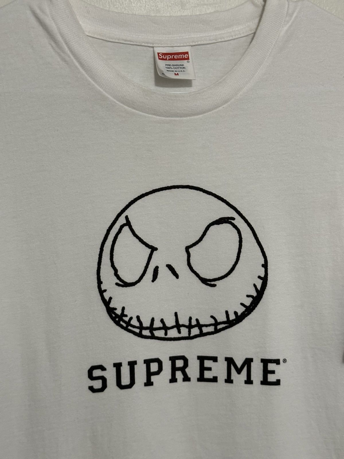 Supreme Supreme Skeleton Tee Size US M / EU 48-50 / 2 - 2 Thumbnail