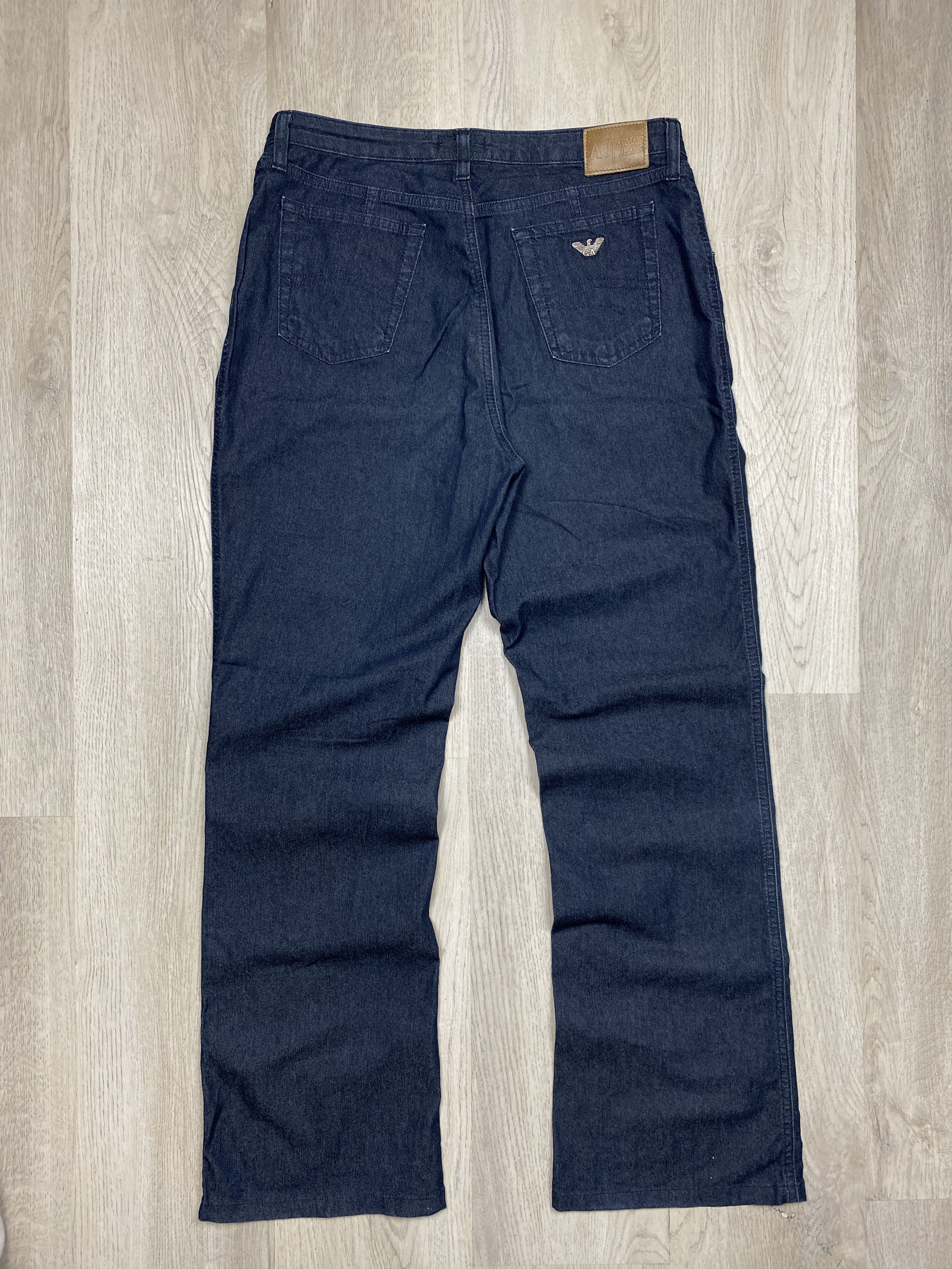 Armani × Giorgio Armani × Vintage Armani Jeans Vintage Womens Flared Denim Pants Jeans Size 32" / US 10 / IT 46 - 1 Thumbnail