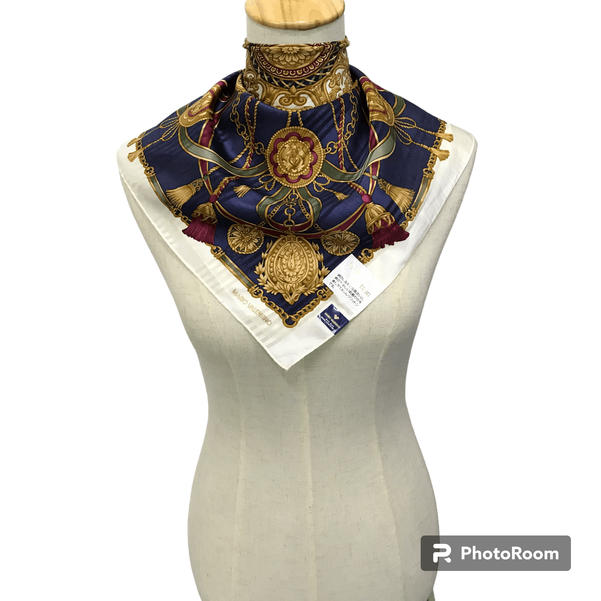 Mario Valentino Mario Valentino Handkerchief Neckerchief Bandana M91 Size ONE SIZE - 1 Thumbnail