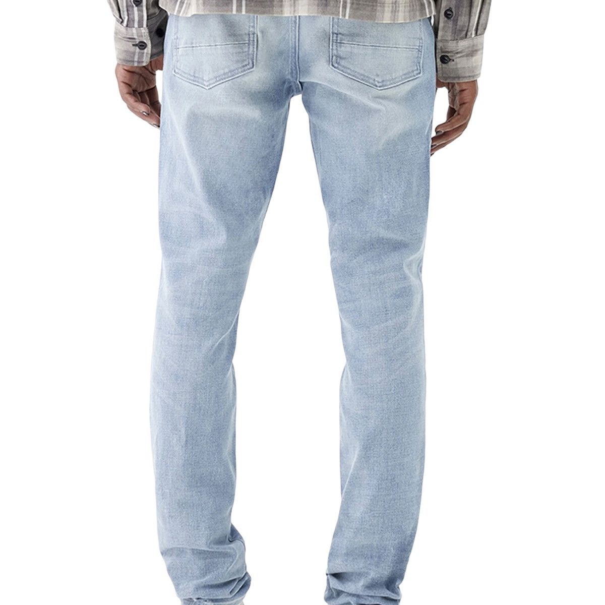 Pacsun PacSun light wash stacked skinny jeans Size US 31 - 3 Thumbnail