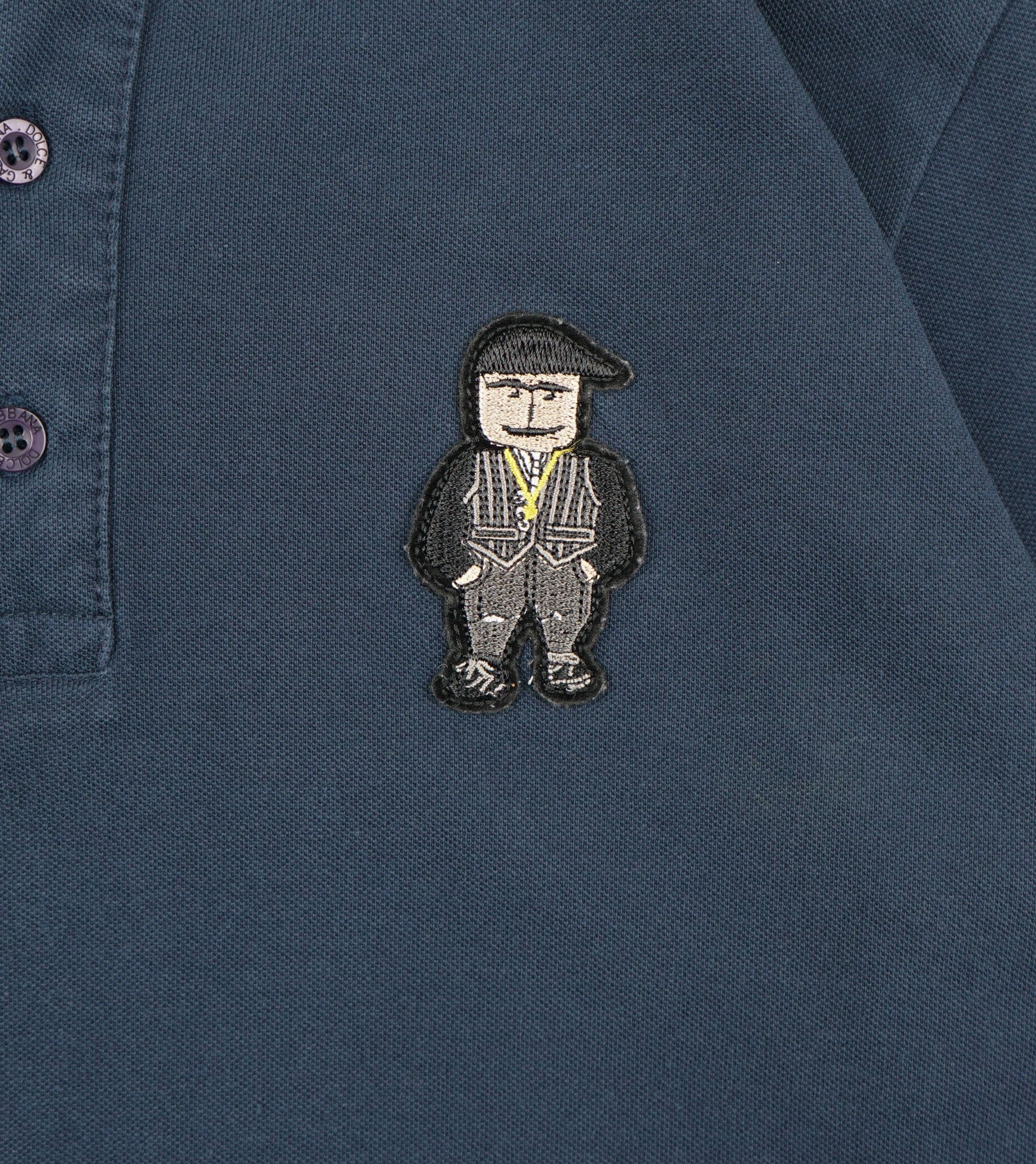 Dolce & Gabbana × Vintage Vintage Dolce Gabbana Patched Polo Shirt Size US S / EU 44-46 / 1 - 2 Thumbnail