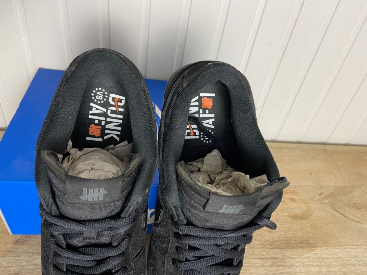 Nike Used Nike Dunk Low SP "Undefeated 5 On It Black" Size 10,5US Size US 10.5 / EU 43-44 - 9 Thumbnail