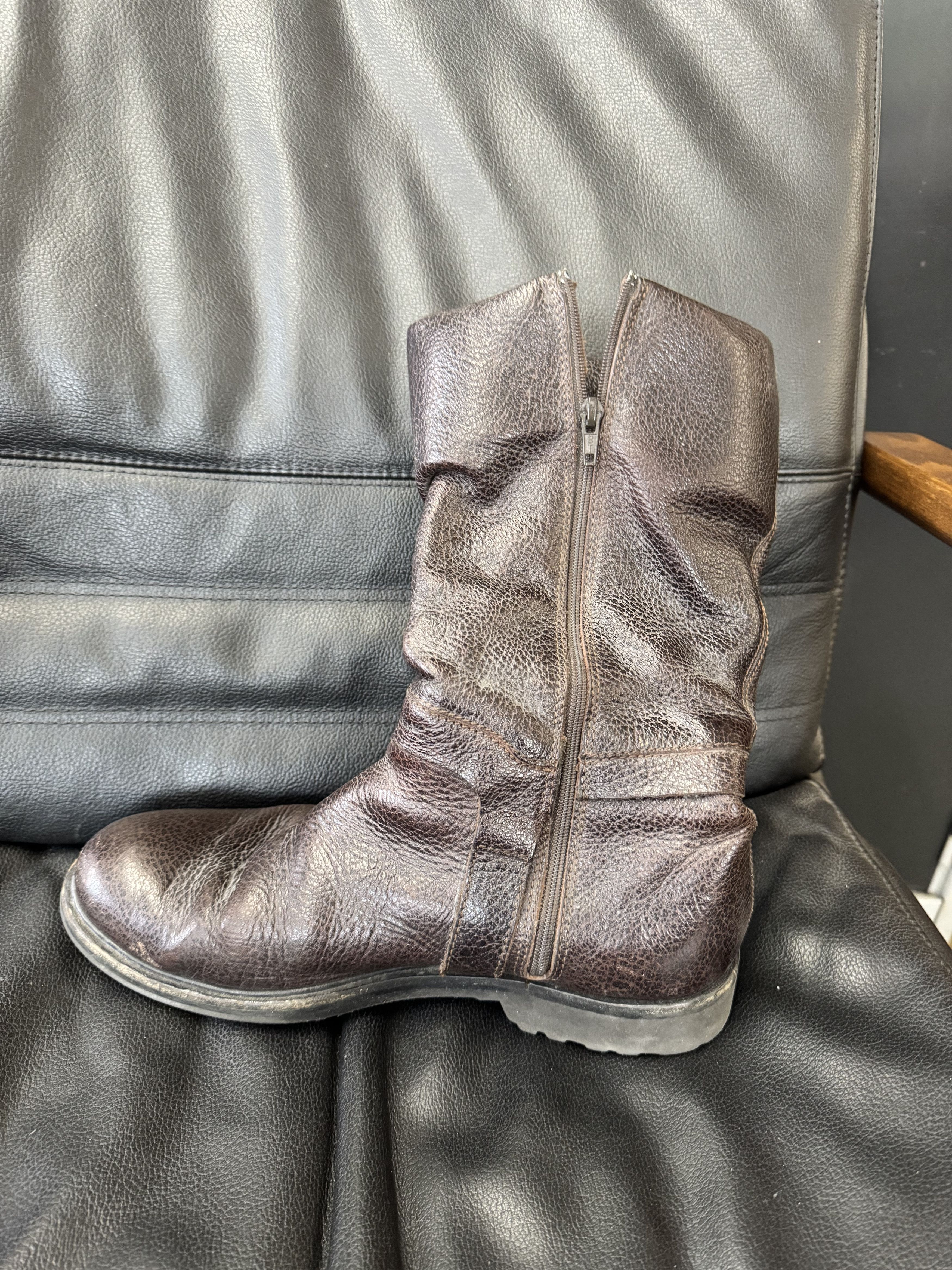 Emporio Armani Boots with buckle and fur lining Size US 9.5 / EU 42-43 - 5 Thumbnail