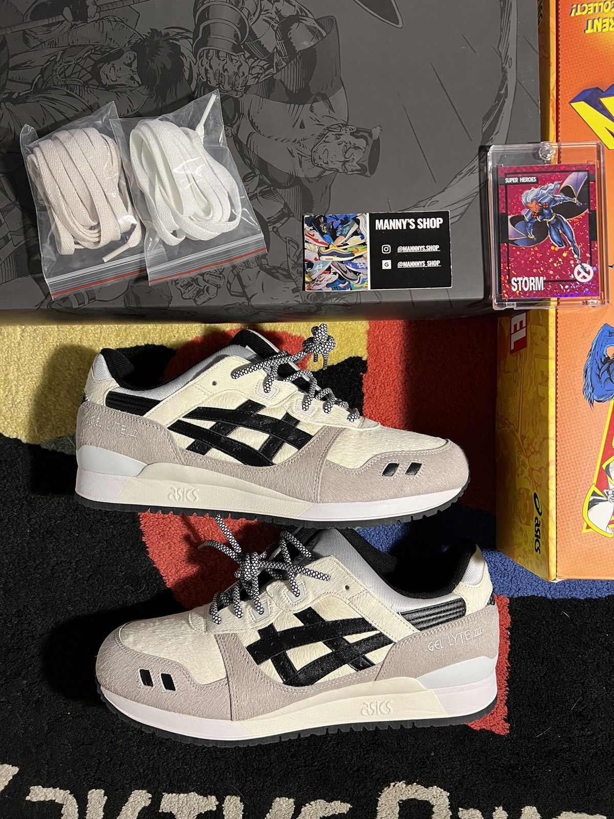 image of Asics Gel Lyte Iii “Storm” Shoes in White, Men's (Size 12)