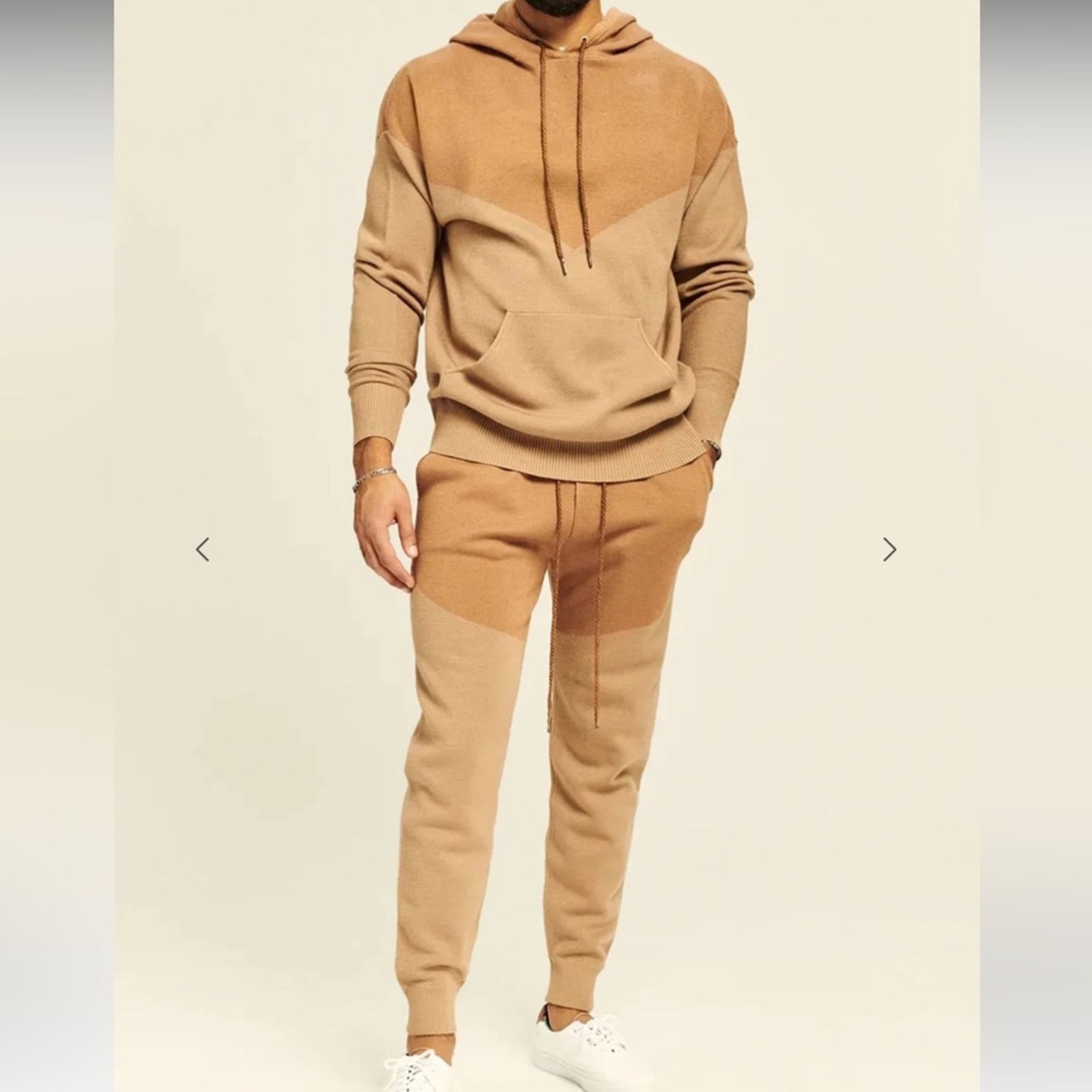 SER.O.YA Ser.O.Ya NWT Small Mens Two Toned Sandra Jogger Camel Size US 27 - 3 Thumbnail