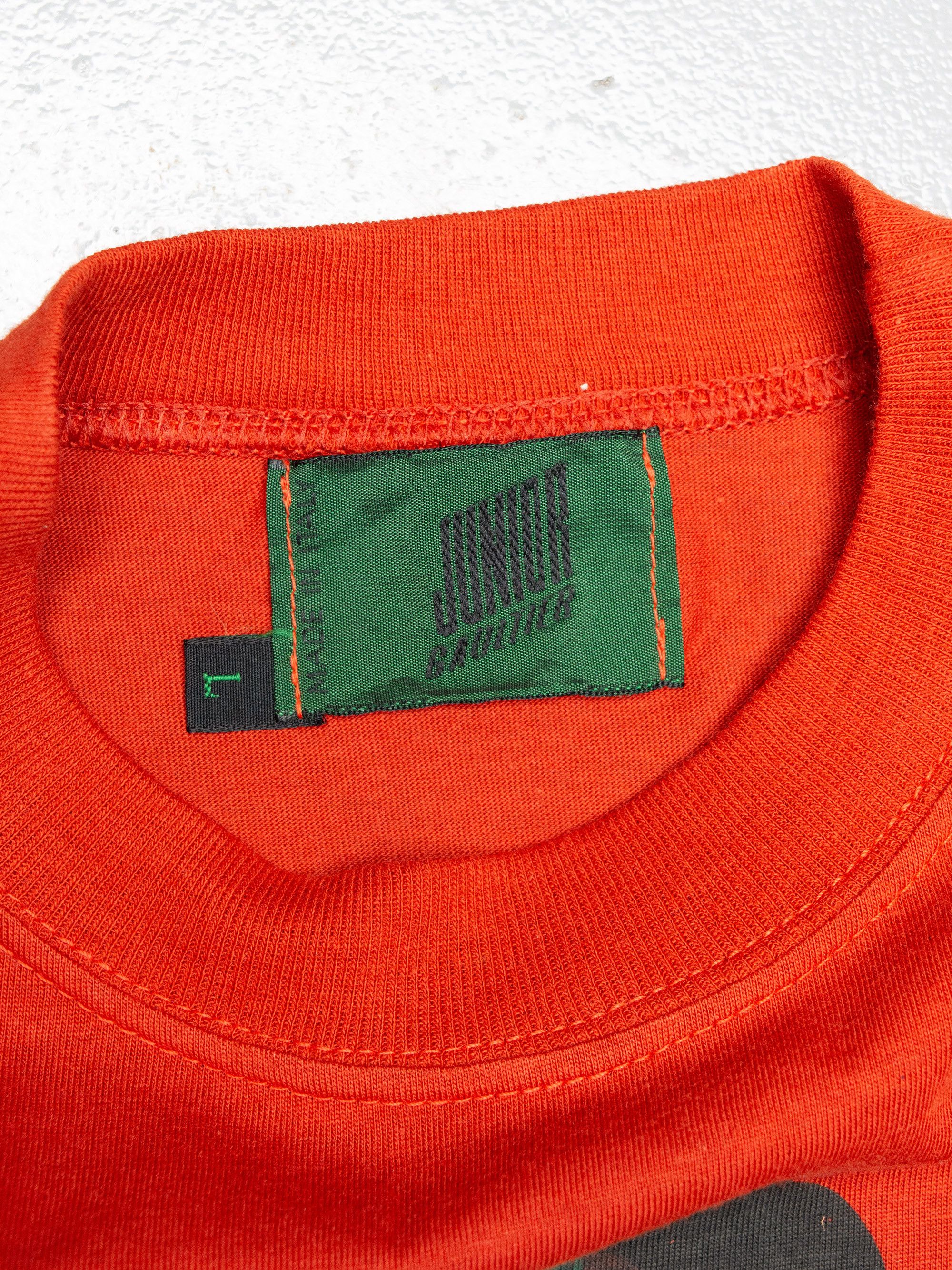 Jean Paul Gaultier Junior Gaultier - (vintage) - women's graphic t-shirt Size L / US 10 / IT 46 - 5 Thumbnail