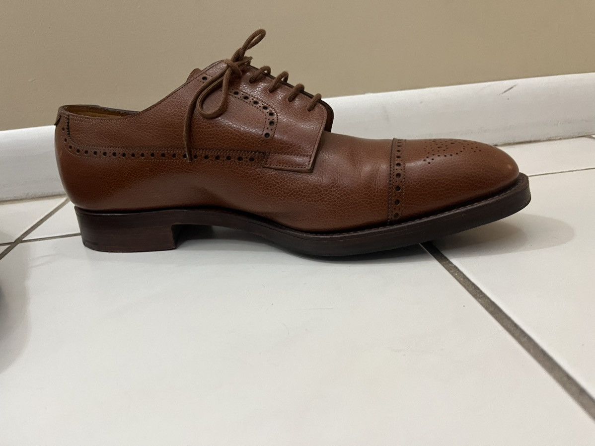 John Lobb John Lobb Brown Leather Oxfords Size US 11.5 / EU 44-45 - 6 Thumbnail