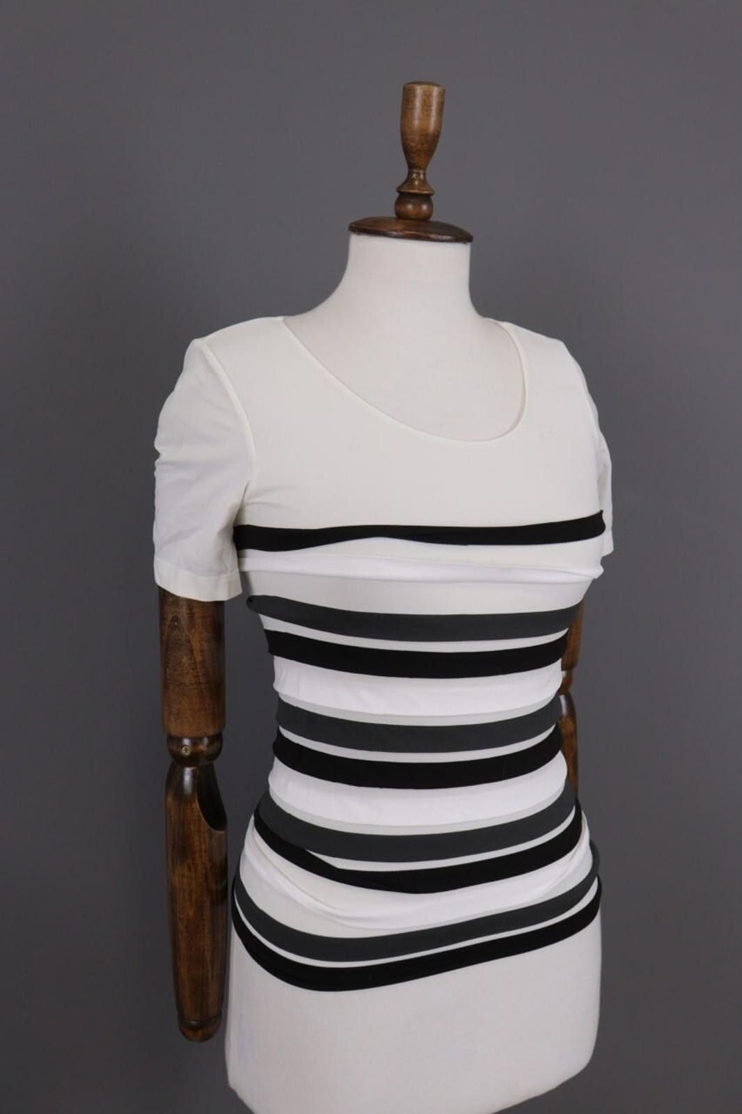 Wolford Wolford Velvet Mix Multicolor Stretch Top Shirt Size XS Size XS / US 0-2 / IT 36-38 - 6 Thumbnail