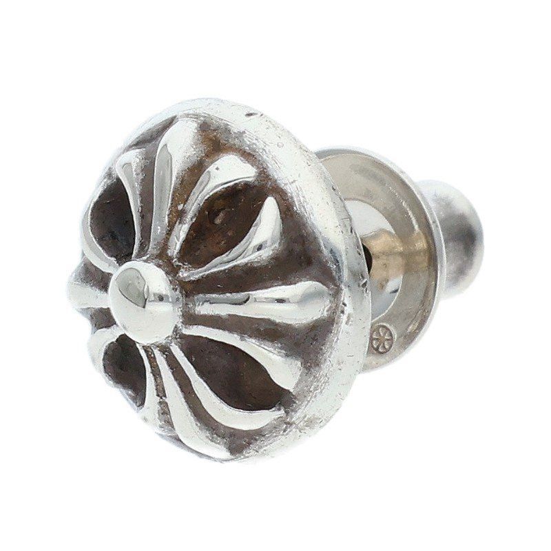 Chrome Hearts Chrome Hearts Silver Cross Ball Stud Earring Size ONE SIZE - 1 Thumbnail