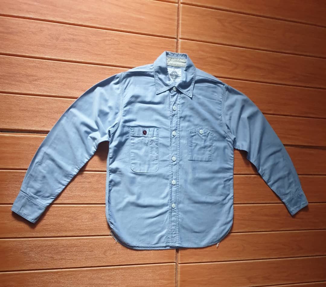 FOB Factory 💥Fob Factory Japanese brand Chambray shirt Size US S / EU 44-46 / 1 - 7 Thumbnail