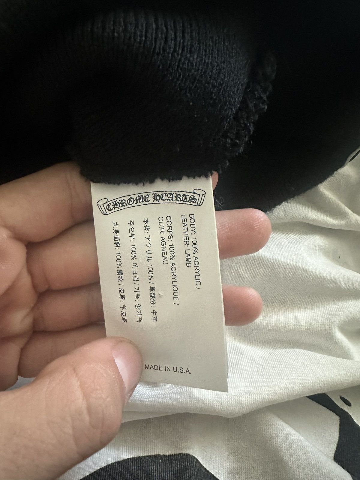 Chrome Hearts Chrome Hearts Multi Patch Sex Beanie Size ONE SIZE - 13 Thumbnail