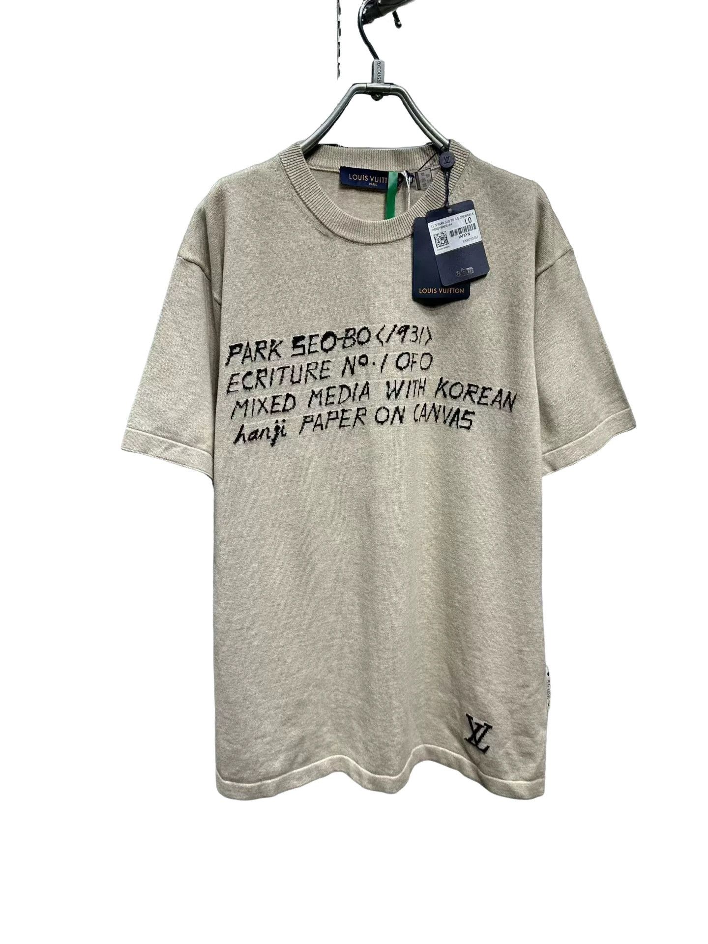 Louis Vuitton Louis Vuitton Park Seo-Bo Knit T-Shirt L Size US L / EU 52-54 / 3 - 1 Thumbnail