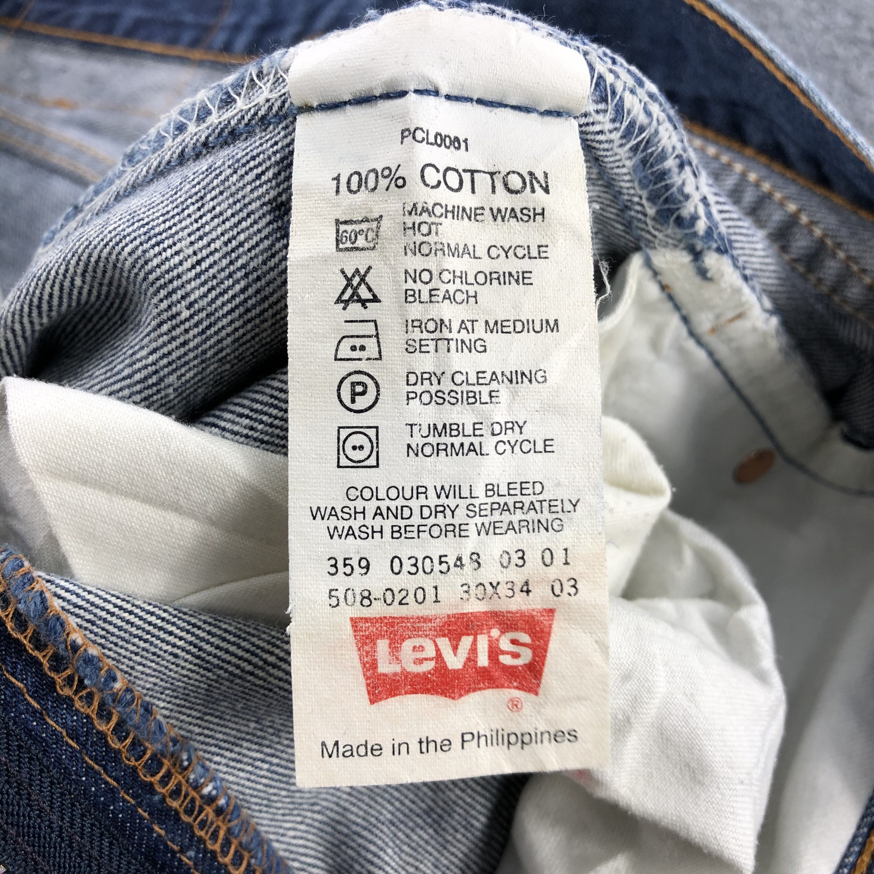 Levi's × Vintage Vintage Blue Wash Levis 508 Jeans-JM2069 Size US 31 - 8 Thumbnail