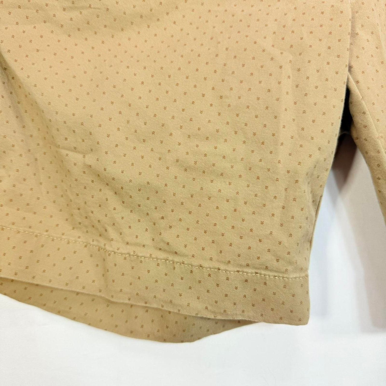 Roundtree & Yorke Tan Patterned Roundtree Yorke Trim Fit Chino Golf Shorts 34 Size US 34 / EU 50 - 2 Thumbnail