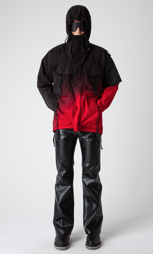 image of New $1735 Nemen Dare 3 Layer Jacket Red in Black/Red, Men's (Size XL)